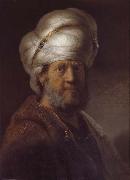 REMBRANDT Harmenszoon van Rijn An Oriental oil painting picture wholesale